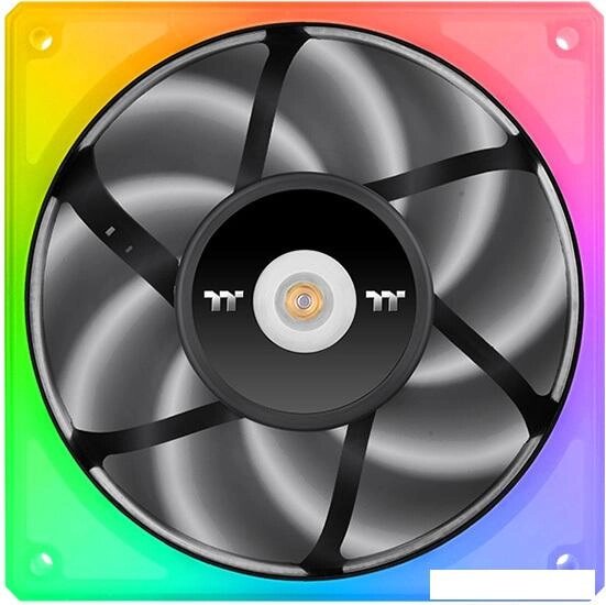 Вентилятор для корпуса Thermaltake ToughFan 12 RGB 3-Fan Pack CL-F135-PL12SW-A от компании Интернет-магазин marchenko - фото 1