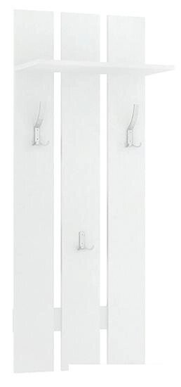 Вешалка для одежды Кортекс-мебель Лара ВП1 (белый) от компании Интернет-магазин marchenko - фото 1