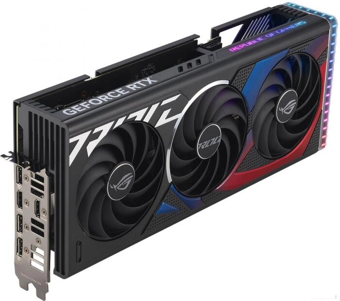 Видеокарта ASUS ROG Strix GeForce RTX 4070 Super 12GB GDDR6X OC Edition ROG-STRIX-RTX4070S-O12G-GAMING от компании Интернет-магазин marchenko - фото 1