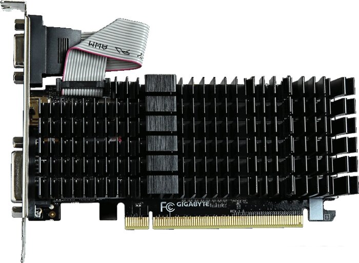 Видеокарта Gigabyte GeForce GT 710 2GB DDR3 [GV-N710SL-2GL] от компании Интернет-магазин marchenko - фото 1