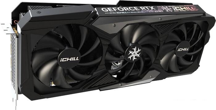 Видеокарта Inno3D GeForce RTX 4070 Ti iChill X3 C407T3-126XX-186148H от компании Интернет-магазин marchenko - фото 1