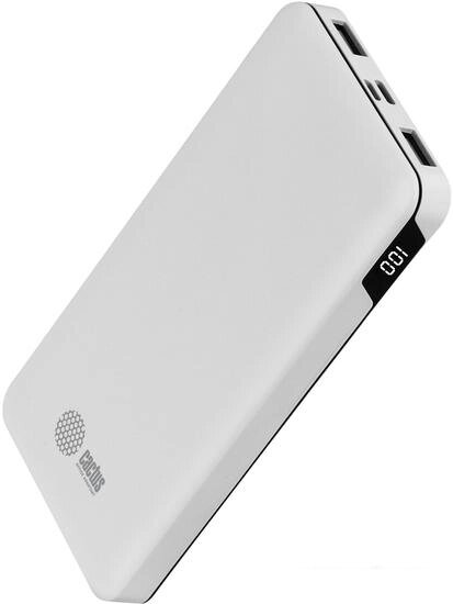 Внешний аккумулятор CACTUS CS-PBFSKT-10000 (белый) от компании Интернет-магазин marchenko - фото 1