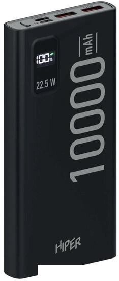 Внешний аккумулятор Hiper EP 10000mAh (черный) от компании Интернет-магазин marchenko - фото 1