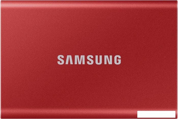 Внешний накопитель Samsung T7 1TB (красный) от компании Интернет-магазин marchenko - фото 1