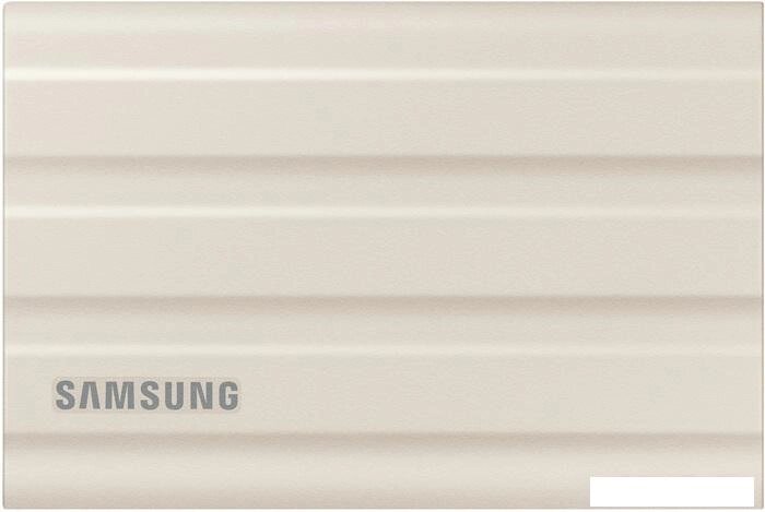 Внешний накопитель Samsung T7 Shield 2TB (бежевый) от компании Интернет-магазин marchenko - фото 1