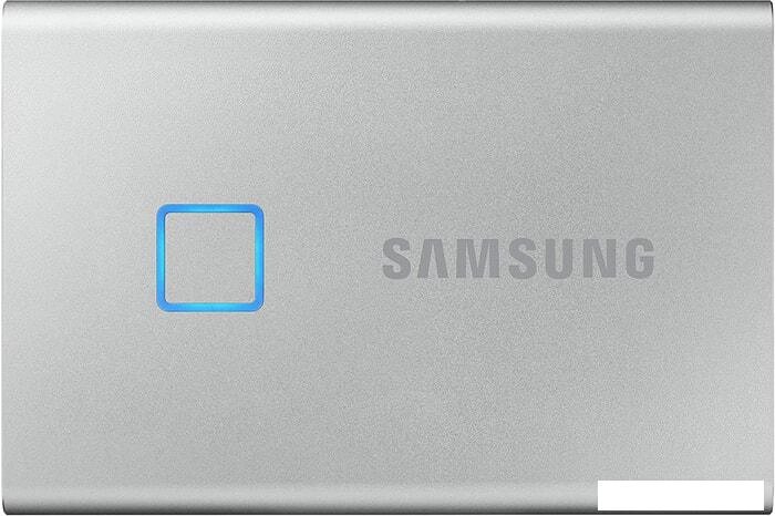 Внешний накопитель Samsung T7 Touch 1TB (серебристый) от компании Интернет-магазин marchenko - фото 1