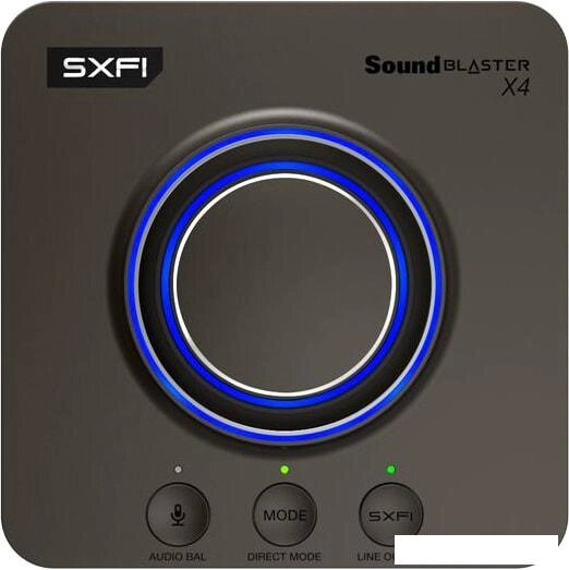 Внешняя звуковая карта Creative Sound Blaster X4 от компании Интернет-магазин marchenko - фото 1