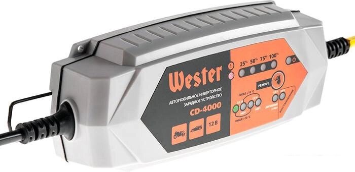 Зарядное устройство Wester CD-4000 от компании Интернет-магазин marchenko - фото 1