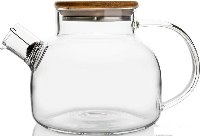 Заварочный чайник Italco Glass TeaPot 1000 мл от компании Интернет-магазин marchenko - фото 1