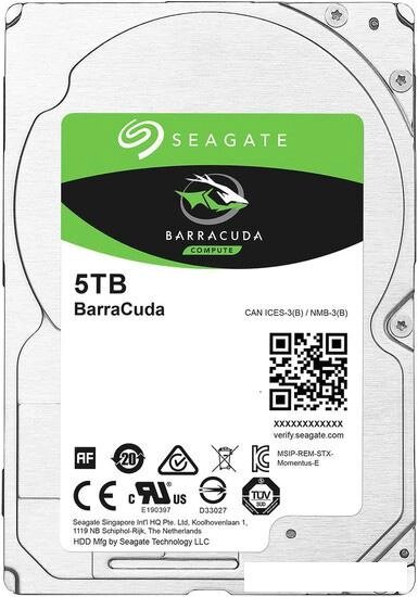 Жесткий диск Seagate Barracuda 5TB [ST5000LM000] от компании Интернет-магазин marchenko - фото 1