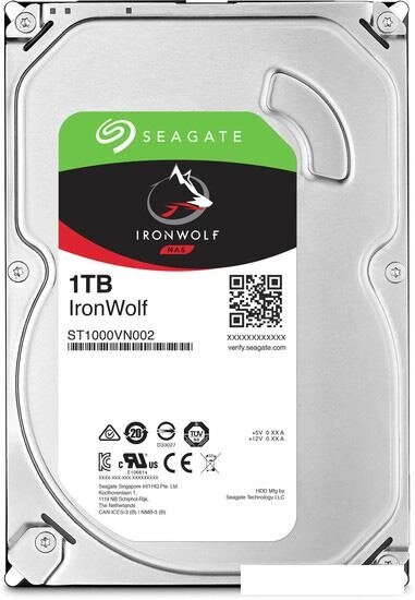Жесткий диск Seagate Ironwolf 1TB [ST1000VN002] от компании Интернет-магазин marchenko - фото 1
