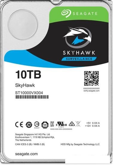 Жесткий диск Seagate SkyHawk AI 10TB ST10000VE000 от компании Интернет-магазин marchenko - фото 1