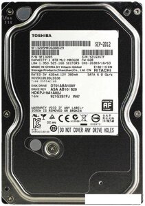 Жесткий диск toshiba DT01ABA V 1TB DT01ABA100V