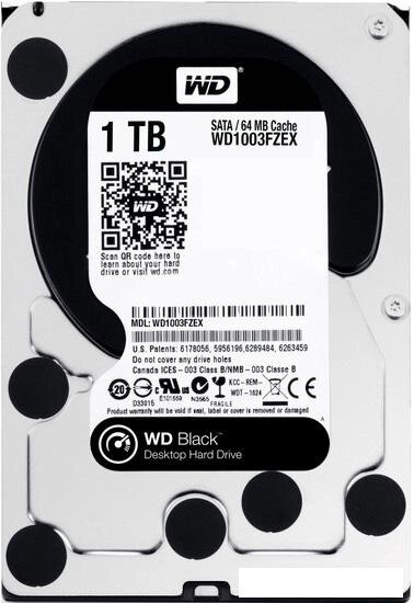 Жесткий диск WD Black 1TB (WD1003FZEX) от компании Интернет-магазин marchenko - фото 1