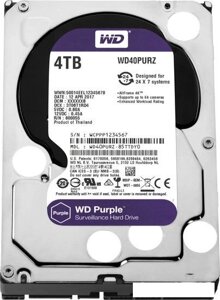 Жесткий диск WD purple 4TB [WD40PURZ]