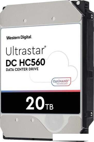 Жесткий диск WD Ultrastar DC HC560 Base SE 20TB WUH722020ALE6L4 от компании Интернет-магазин marchenko - фото 1