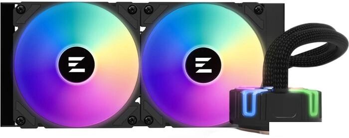 Жидкостное охлаждение для процессора Zalman Reserator5 Z24 ARGB (черный) от компании Интернет-магазин marchenko - фото 1