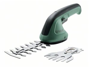 Аккумуляторные ножницы садовые Bosch EasyShear + набор ножей