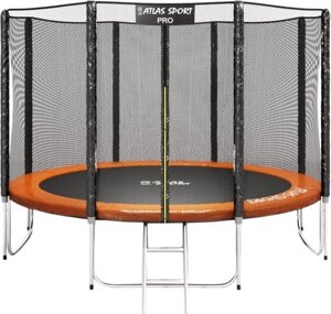 Батут atlas sport 312 см (10ft) 4 PRO orange