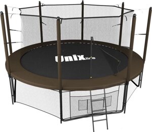 Батут Unix Line 12ft Inside (черный/коричневый)