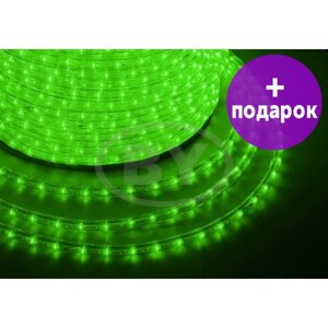 Дюралайт LED Light-neon 36 LED/m зеленый мерцание /1М