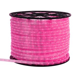Дюралайт LED розовый 2W 13 мм 36 диодов/1м
