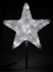 Фигура Neon-night Звезда белый 80 см