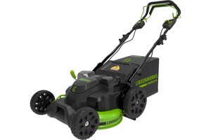 Газонокосилка Greenworks GC82LM61S TwinForce 2515607 (без АКБ)