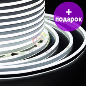 Гибкий неон двухсторонний Light-neon белый /1М