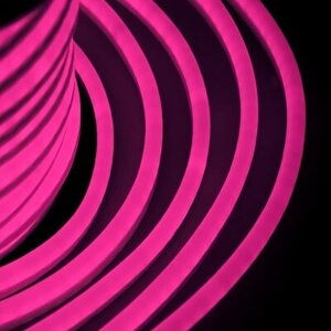 Гибкий неон LED Neon-Night розовый /1М