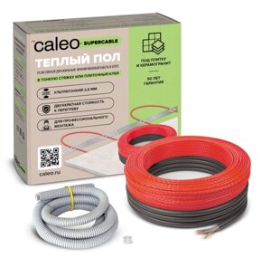 Нагревательный кабель Caleo Supercable 18W-120 16.6 кв. м. 2160 Вт
