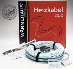Нагревательный кабель Warmehaus CAB 14W Thin 143 м 2000 Вт