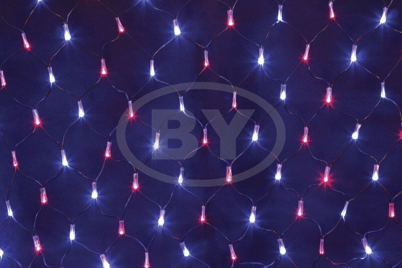 Светодиодная сетка Neon-night 2.5*2.5 м красный/синий [215-033] - выбрать