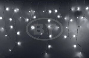 Светодиодная бахрома Айсикл белый Neon-night 2.4*0.6 м белый 76 LED