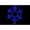 Светодиодная фигура Winner Light Снежинка 40 см, синяя