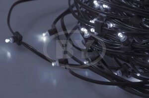 Светодиодная гирлянда Neon-night Клип лайт белый, между диодами 30 см /1М