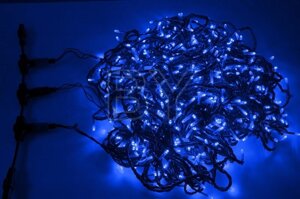 Светодиодная гирлянда Neon-night Клип лайт синий 3 нити по 10 м