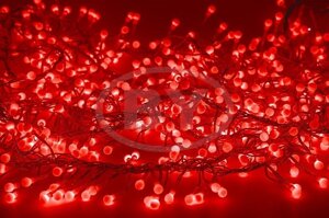 Светодиодная гирлянда Neon-night «Мишура LED» красный 6 м