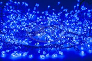Светодиодная гирлянда Neon-night «Мишура LED» синий 6 м
