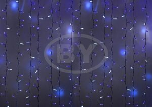 Светодиодная занавес Neon-night 2*3 м мерцание синий, белый ПВХ
