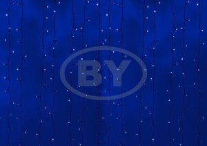 Светодиодная занавес Neon-night 2*3 м синий, белый ПВХ