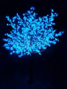 Светодиодное дерево Neon-night Сакура синий 3.6 м,3 м IP 54