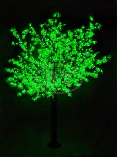 Светодиодное дерево Neon-night Сакура зелёный 3.6 м,3 м IP 54
