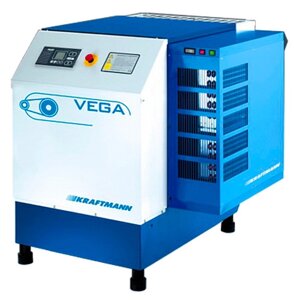 Винтовой компрессор KRAFTMANN VEGA 22 O - 13 бар с осушителем и фильтрами