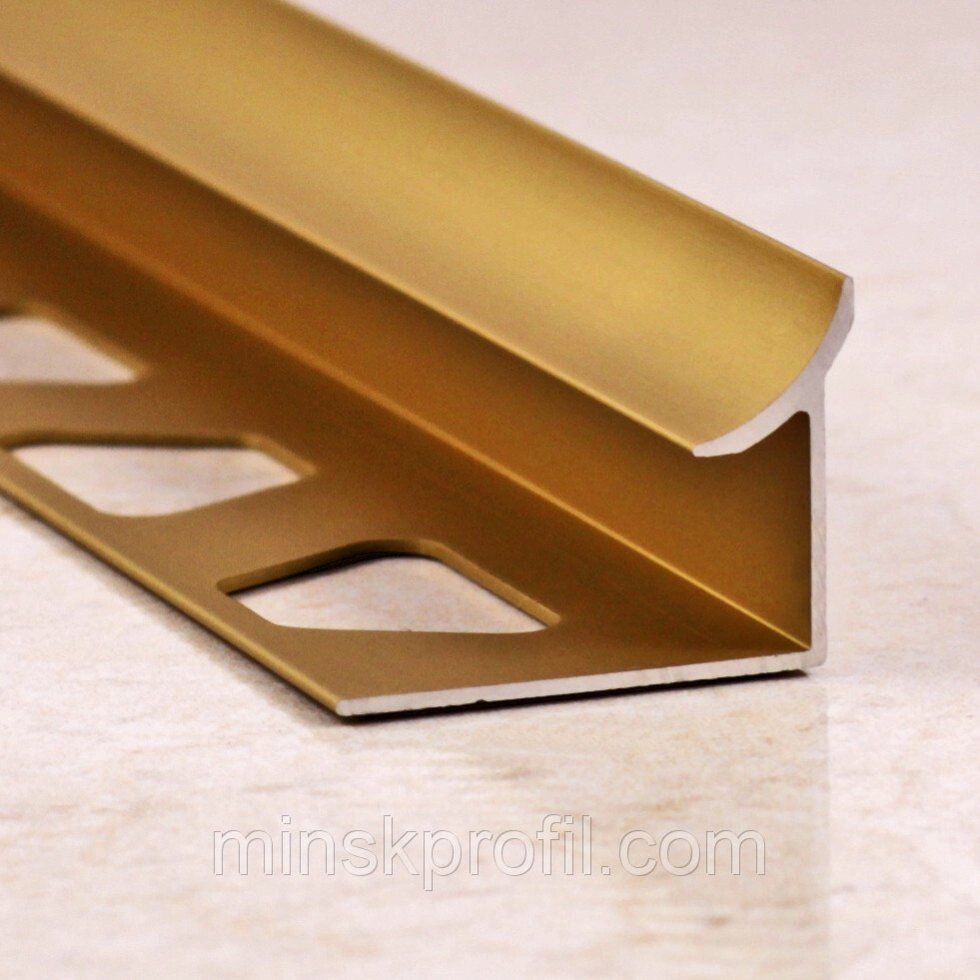 Угол внутренний для плитки 9мм золото 270см - преимущества