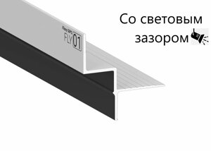 Теневой профиль profiling fly 01 для гипсокартонных потолков 2,0м