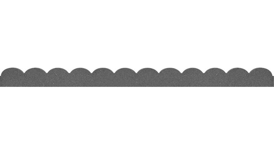Бордюр садовый для грядок и клумб Flexi Curve Scalloped Border, серый от компании ООО "Спрингхауз" - фото 1