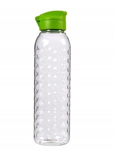 Бутылка Bottle 0,75L, Прозрачный/ зеленый
