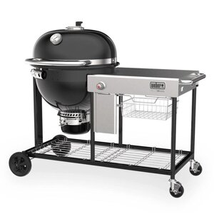 Гриль угольный Weber Summit Kamado S6 Grill Center, 61 см, черный