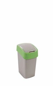 Контейнер для мусора Flip Bin 10L, зеленый